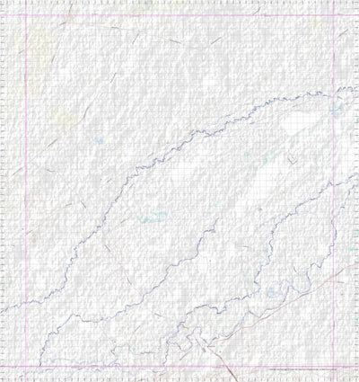 Getlost Map 8440 HEBEL Topographic Map V14d 1:75,000 QLD Preview 1