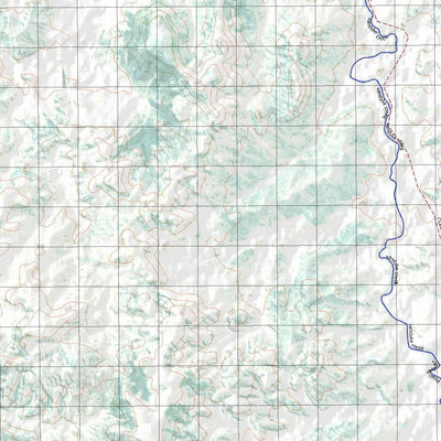 Getlost Map 8449 NANDOWRIE Topographic Map V14d 1:75,000 QLD Preview 3