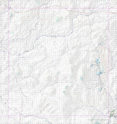 Getlost Map 8454 WYENA Topographic Map V14d 1:75,000 QLD Preview 1