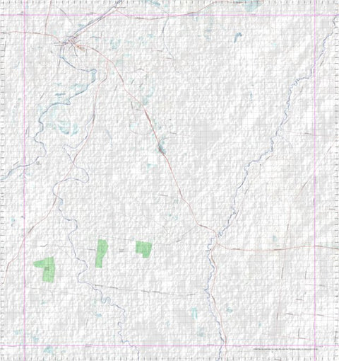 Getlost Map 8641 ST GEORGE Topographic Map V14d 1:75,000 QLD Preview 1