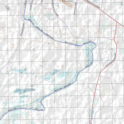 Getlost Map 8641 ST GEORGE Topographic Map V14d 1:75,000 QLD Preview 3
