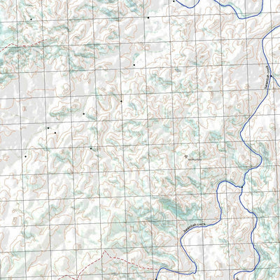 Getlost Map 9246 GAYNDAH Topographic Map V14d 1:75,000 QLD Preview 2