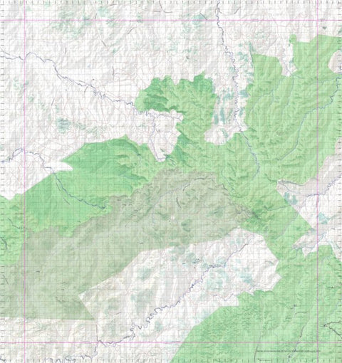 Getlost Map 8448 VANDYKE Topographic Map V14d 1:75,000 QLD Preview 1
