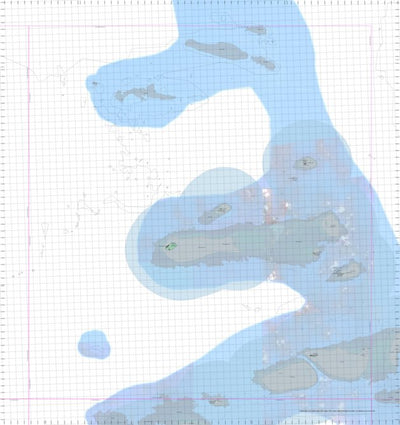 Getlost Map 9251 HERON ISLAND Topographic Map V14d 1:75,000 QLD Preview 1