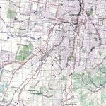 Getlost Map 9242 TOOWOOMBA Topographic Map V14d 1:75,000 QLD Preview 3