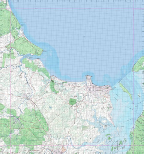 Getlost Map 9447 PIALBA Topographic Map V14d 1:75,000 QLD Preview 1