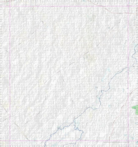 Getlost Map 8541 WHYENBAH Topographic Map V14d 1:75,000 QLD Preview 1