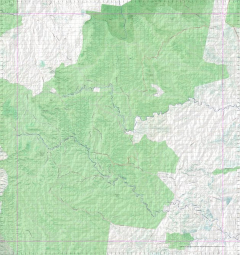 Getlost Map 8747 GLENHAUGHTON Topographic Map V14d 1:75,000 QLD Preview 1