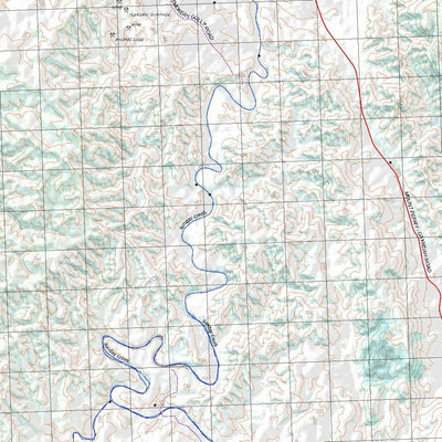 Getlost Map 9247 MOUNT PERRY Topographic Map V14d 1:75,000 QLD Preview 3
