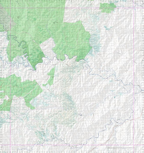 Getlost Map 8746 HORNET BANK Topographic Map V14d 1:75,000 QLD Preview 1