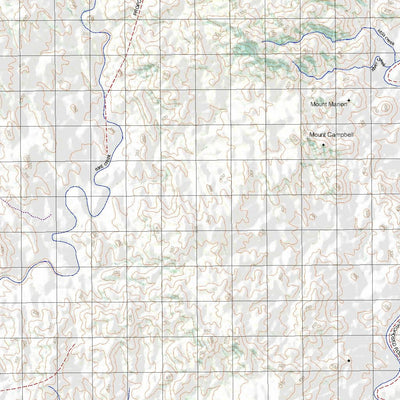 Getlost Map 8556 URANNAH Topographic Map V14d 1:75,000 QLD Preview 2
