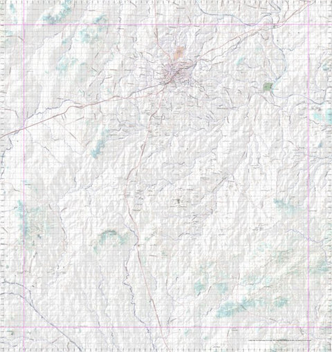 Getlost Map 8157 CHARTERS TOWERS Topographic Map V14d 1:75,000 QLD Preview 1