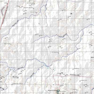 Getlost Map 8157 CHARTERS TOWERS Topographic Map V14d 1:75,000 QLD Preview 2