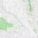 Getlost Map 8752 MOUNT BLUFFKIN Topographic Map V14d 1:75,000 QLD Preview 1