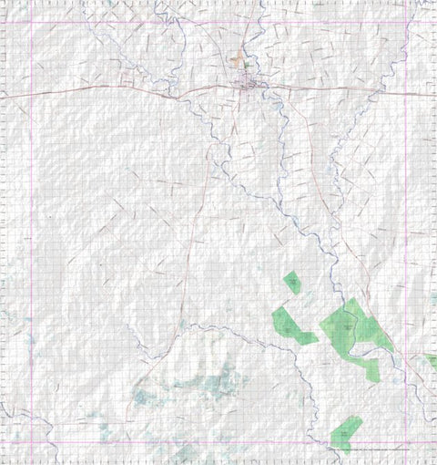 Getlost Map 8644 ROMA Topographic Map V14d 1:75,000 QLD Preview 1