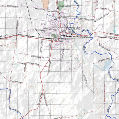 Getlost Map 8644 ROMA Topographic Map V14d 1:75,000 QLD Preview 3