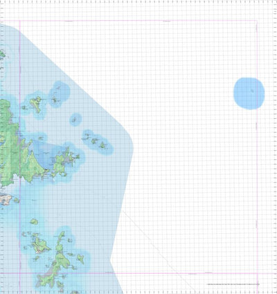 Getlost Map 8757 LINDEMAN ISLAND Topographic Map V14d 1:75,000 QLD Preview 1