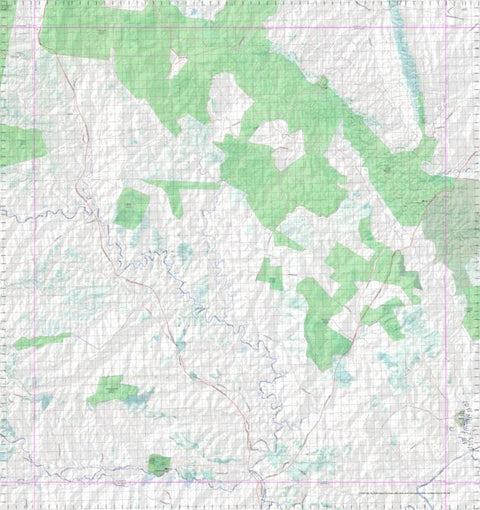 Getlost Map 8847 GHINGHINDA Topographic Map V14d 1:75,000 QLD Preview 1