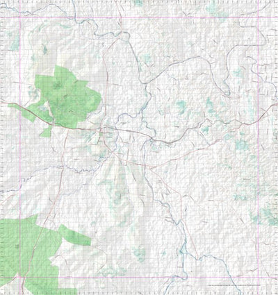 Getlost Map 8850 DUARINGA Topographic Map V14d 1:75,000 QLD Preview 1