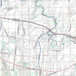 Getlost Map 8850 DUARINGA Topographic Map V14d 1:75,000 QLD Preview 2