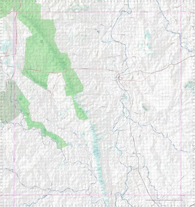 Getlost Map 8849 BARALABA Topographic Map V14d 1:75,000 QLD Preview 1