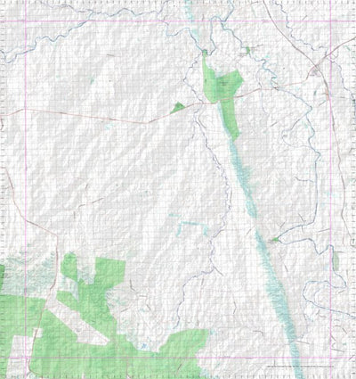 Getlost Map 8848 MOURA Topographic Map V14d 1:75,000 QLD Preview 1