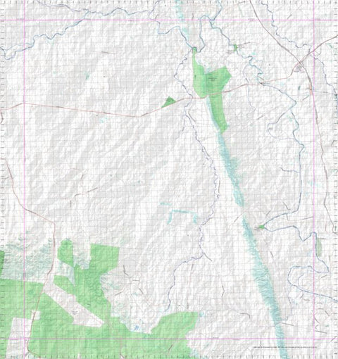 Getlost Map 8848 MOURA Topographic Map V14d 1:75,000 QLD Preview 1