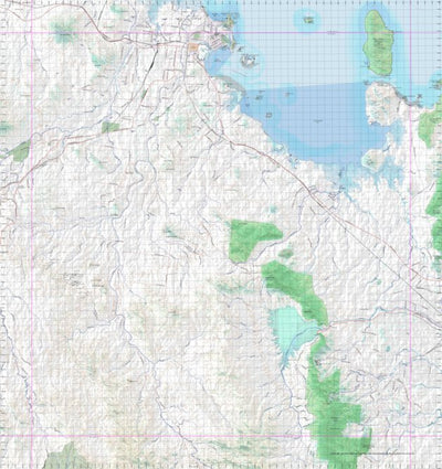 Getlost Map 8557 BOWEN Topographic Map V14d 1:75,000 QLD Preview 1