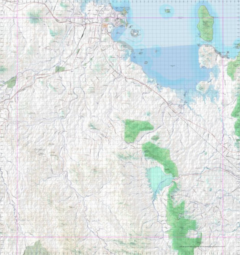 Getlost Map 8557 BOWEN Topographic Map V14d 1:75,000 QLD Preview 1
