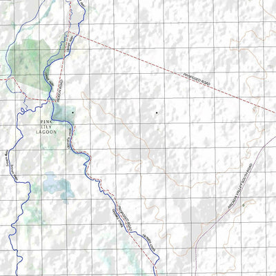 Getlost Map 8648 WARRINILLA Topographic Map V14d 1:75,000 QLD Preview 2