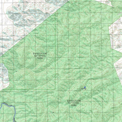 Getlost Map 8648 WARRINILLA Topographic Map V14d 1:75,000 QLD Preview 3