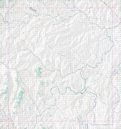 Getlost Map 8651 COOROORAH Topographic Map V14d 1:75,000 QLD Preview 1