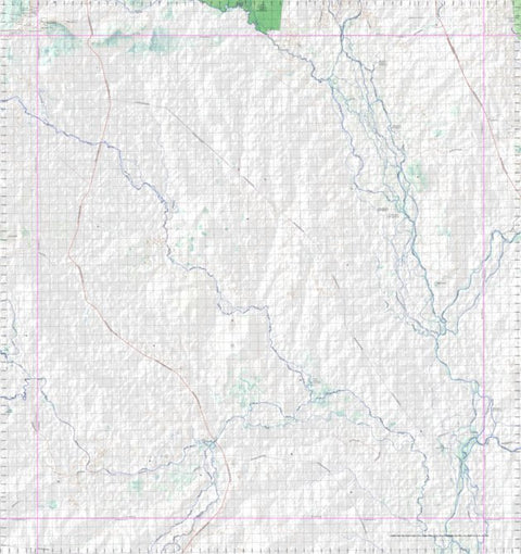 Getlost Map 8653 BOMBANDY Topographic Map V14d 1:75,000 QLD Preview 1