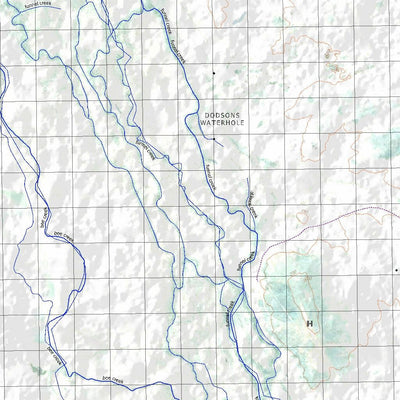 Getlost Map 8653 BOMBANDY Topographic Map V14d 1:75,000 QLD Preview 3