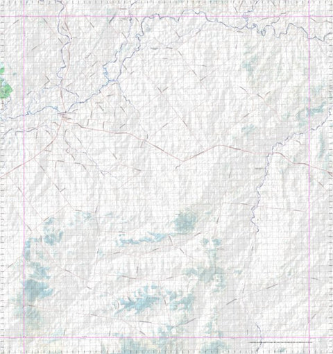 Getlost Map 8743 SURAT Topographic Map V14d 1:75,000 QLD Preview 1