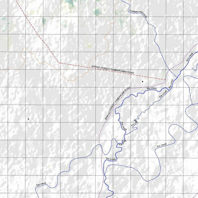 Getlost Map 8253 EPPING FOREST Topographic Map V14d 1:75,000 QLD Preview 2