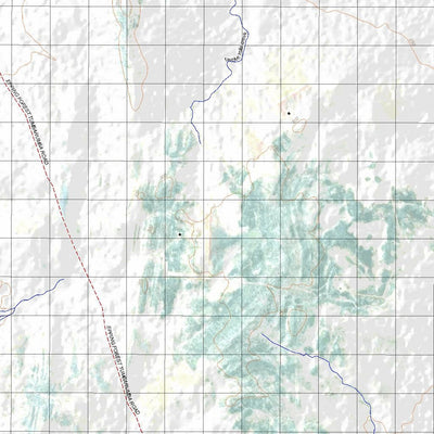 Getlost Map 8253 EPPING FOREST Topographic Map V14d 1:75,000 QLD Preview 3
