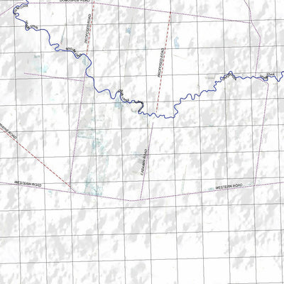 Getlost Map 8943 TARA Topographic Map V14d 1:75,000 QLD Preview 2