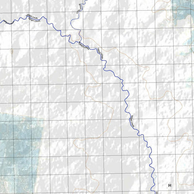 Getlost Map 8742 BIDGEL Topographic Map V14d 1:75,000 QLD Preview 2