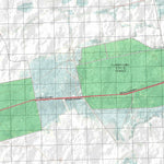 Getlost Map 8842 FLINTON Topographic Map V14d 1:75,000 QLD Preview 3