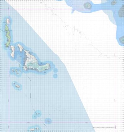 Getlost Map 8260 PALM ISLANDS Topographic Map V14d 1:75,000 QLD Preview 1