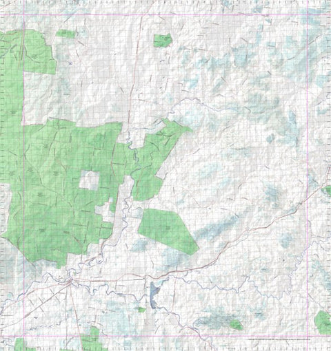 Getlost Map 9141 INGLEWOOD Topographic Map V14d 1:75,000 QLD Preview 1