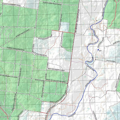Getlost Map 9141 INGLEWOOD Topographic Map V14d 1:75,000 QLD Preview 3