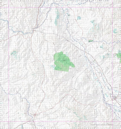 Getlost Map 8949 BANANA Topographic Map V14d 1:75,000 QLD Preview 1