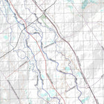 Getlost Map 8949 BANANA Topographic Map V14d 1:75,000 QLD Preview 3