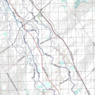 Getlost Map 8949 BANANA Topographic Map V14d 1:75,000 QLD Preview 3