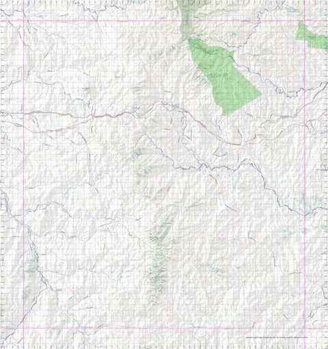 Getlost Map 8350 BOGANTUNGAN Topographic Map V14d 1:75,000 QLD Preview 1