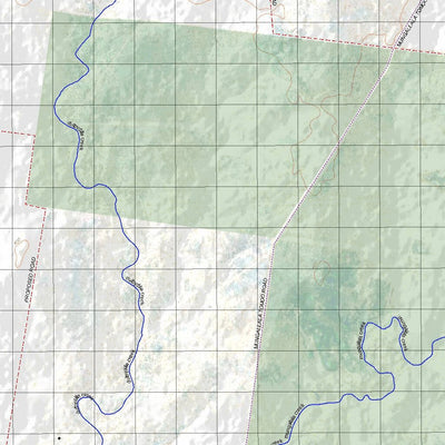 Getlost Map 8344 ULARUNDA Topographic Map V14d 1:75,000 QLD Preview 3