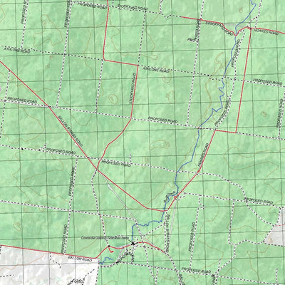 Getlost Map 9045 BARAKULA Topographic Map V14d 1:75,000 QLD Preview 3