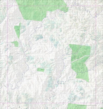 Getlost Map 8347 CHESTERTON Topographic Map V14d 1:75,000 QLD Preview 1